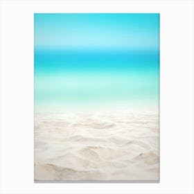 Beach Background - Canvas Print