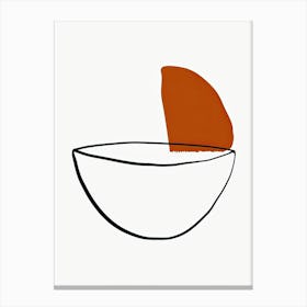 Reykjavik Geometry Minimalist Bauhaus Canvas Print