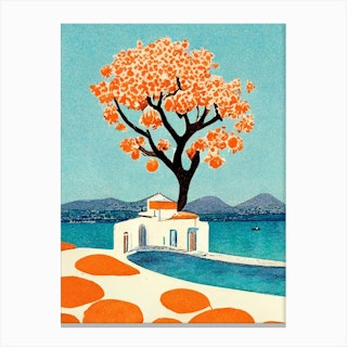 Autumn Greece Canvas Print