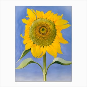Georgia O'Keeffe - Sunflower, New Mexico, I Canvas Print