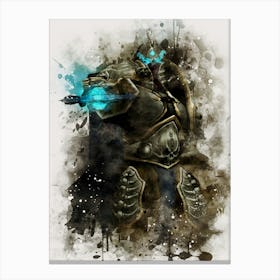 Arthas Menethil World Of Warcraft Canvas Print