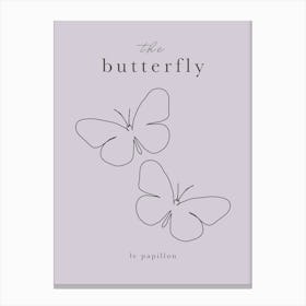 The Butterfly Canvas Print