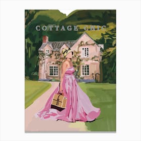 Cottage chic Canvas Print