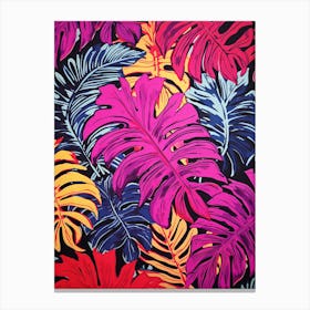 Tropical Leaves 10 Canvas Print