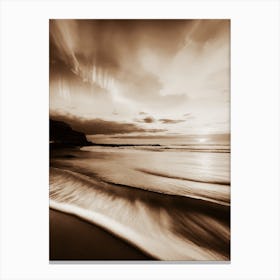 Sunset On The Beach 918 Canvas Print