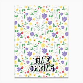 Time Spring 1 Canvas Print