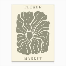 Flower Market 1 Canvas Print