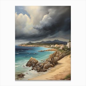 Stormy Sea.19 Canvas Print