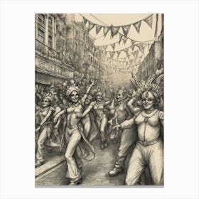 London Carnival Canvas Print