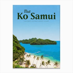 Visit Ko Samui Canvas Print