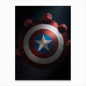 Captain America Shield Stampe su tela