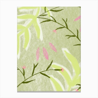 Summer Floral Canvas Print