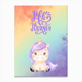 Life Is A Journey Canvas Print