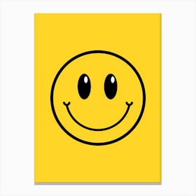 Smiley Face Canvas Print