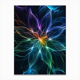 Abstract Flower 33 Canvas Print