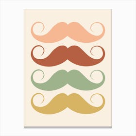 Mustache Canvas Print
