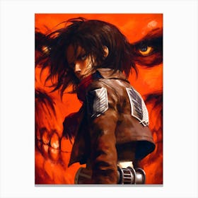 Attack On Titan 15 Canvas Print