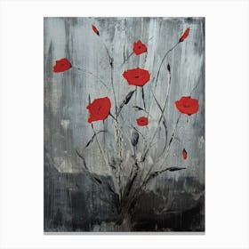 Red Poppies 2 Canvas Print
