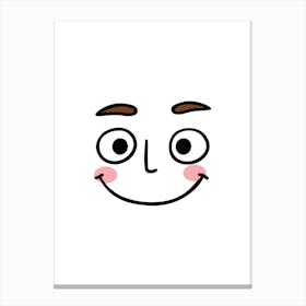 Happy Face Canvas Print