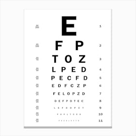 Eye Doctor Signs Print Toile