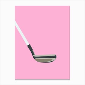 Golf Pink Canvas Print