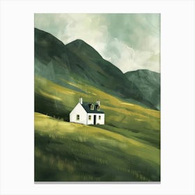 Scottish Cottage Canvas Print