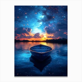 Starry Night Sky 11 Canvas Print