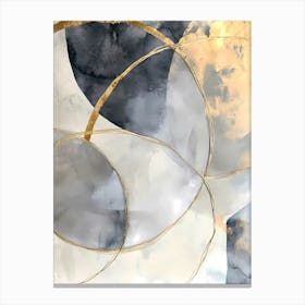 Abstract Circles Canvas Print 1 Canvas Print