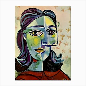 Pablo Picasso Portrait Of A Woman Canvas Print