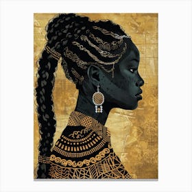 African Woman 196 Canvas Print