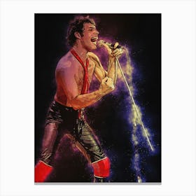 Spirit Of Want To Break Free Freddie Mercury Canvas Print