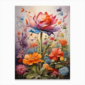 Lotus Flower Canvas Print