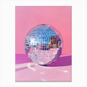 Disco Ball Canvas Print