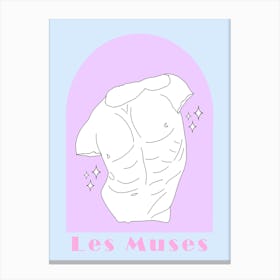 Les Muses 4 Canvas Print