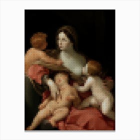 Charity – Guido Reni (Italian, 1575 1642) Canvas Print