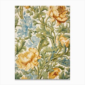 Floral Wallpaper 46 Canvas Print