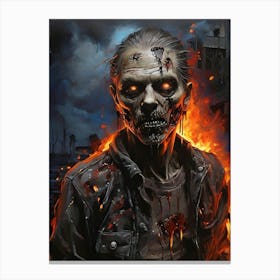 Walking Dead 1 Canvas Print