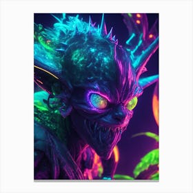 Neon Demon Canvas Print