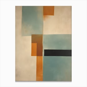 Faded Mid-Century Retro 3 Canvas Print