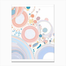 Abstract Circles 18 Canvas Print