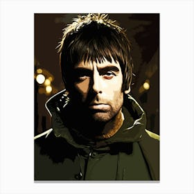 oasis Gallagher Canvas Print
