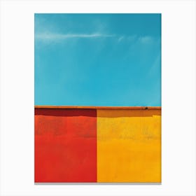 Colorful Wall 3 Canvas Print