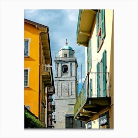 San Giacomo Church, Bellagio, Lake Como, Italy Canvas Print