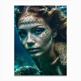 Mermaid-Reimagined 94 Canvas Print