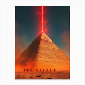 Pyramids Of Giza Canvas Print