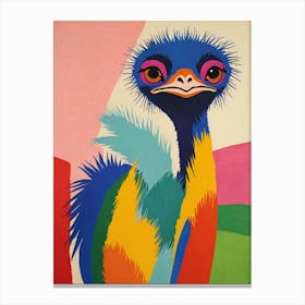 Ostrich Canvas Print