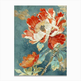 Peonies 46 Canvas Print