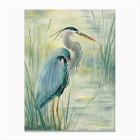 Great Blue Heron 1 Canvas Print