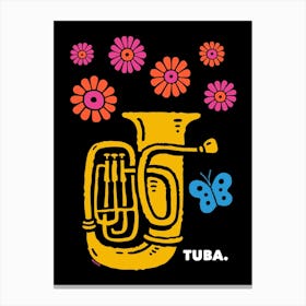 Tuba. 1 Canvas Print