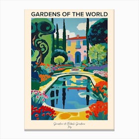 Giardini Di Boboli Gardens, Italy Gardens Of The World Poster Canvas Print